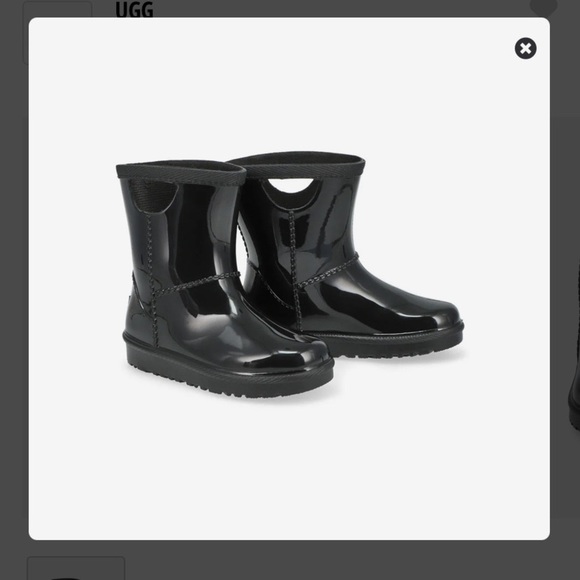 Excellent used condition ( like new) toddler size 7 shiny rainboot - Picture 1 of 4